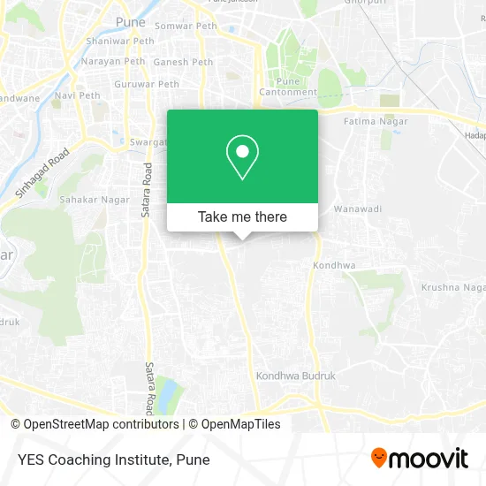 YES Coaching Institute map