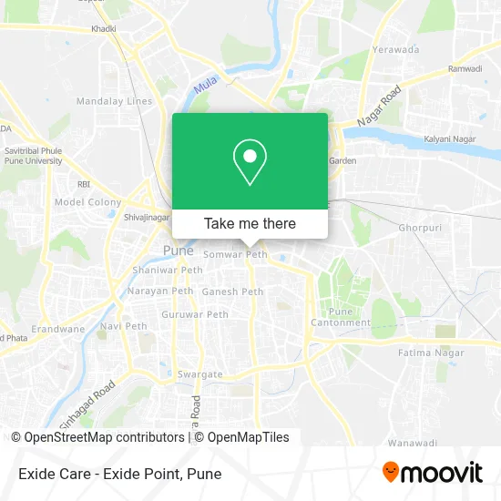 Exide Care - Exide Point map
