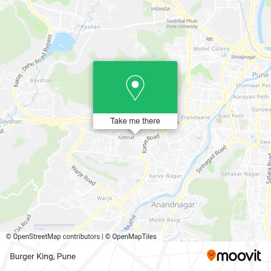 Burger King map