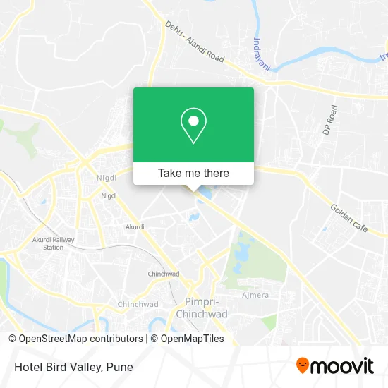 Hotel Bird Valley map