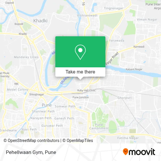 Pehellwaan Gym map
