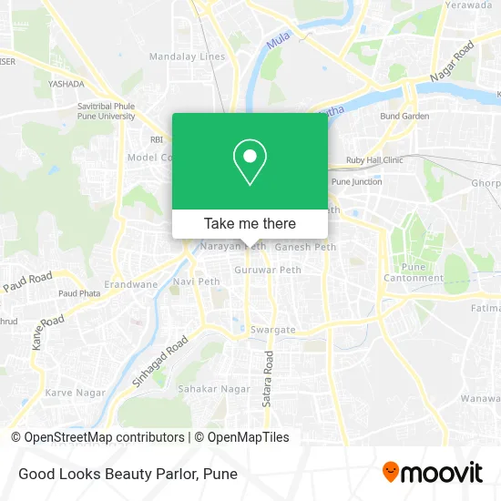 Good Looks Beauty Parlor map