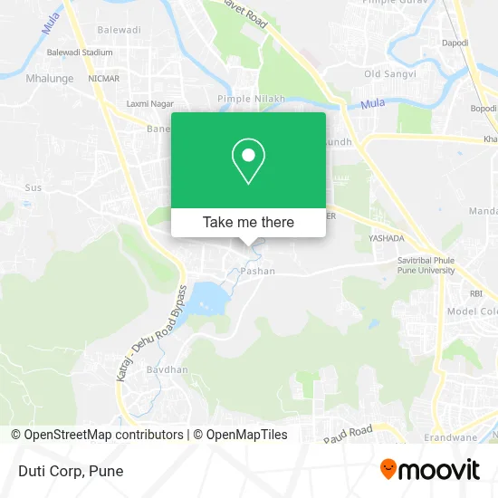 Duti Corp map