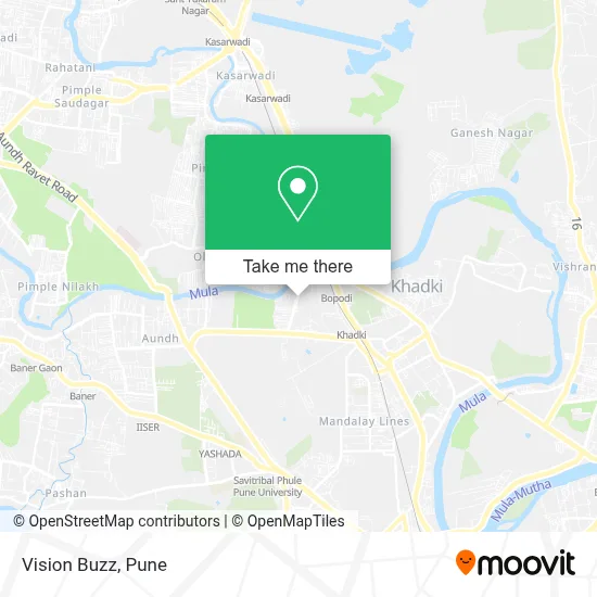 Vision Buzz map