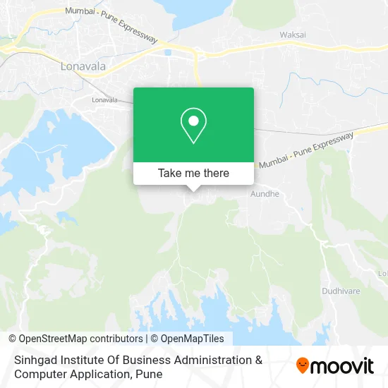 Sinhgad Institute Of Business Administration & Computer Application map