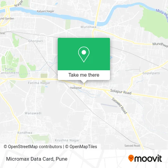 Micromax Data Card map