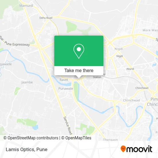 Lamis Optics map