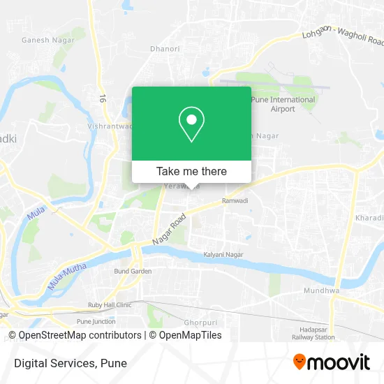 Digital Services map