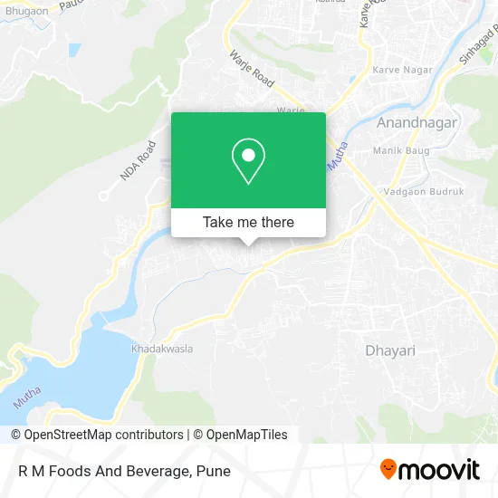 R M Foods And Beverage map