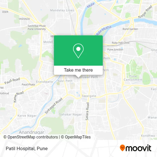 Patil Hospital map