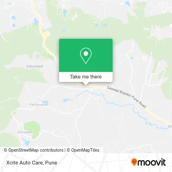 Xcite Auto Care map