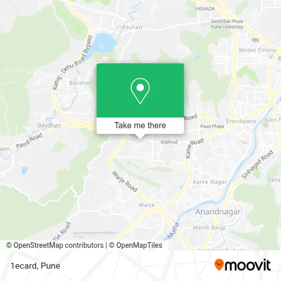1ecard map