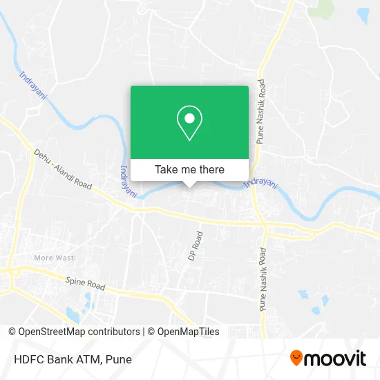 HDFC Bank Atm map