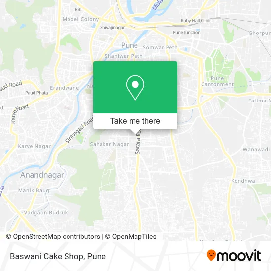 Baswani Cake Shop map