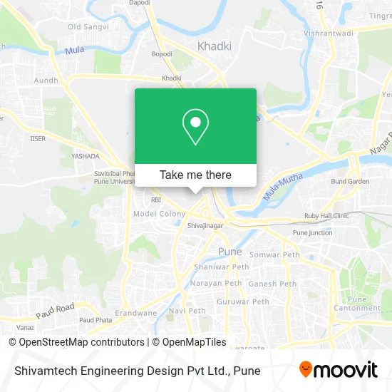 Shivamtech Engineering Design Pvt Ltd. map