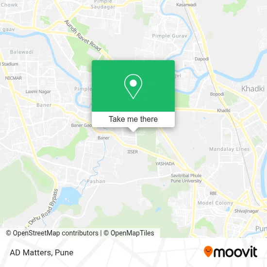 AD Matters map