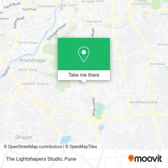 The Lightshapers Studio map