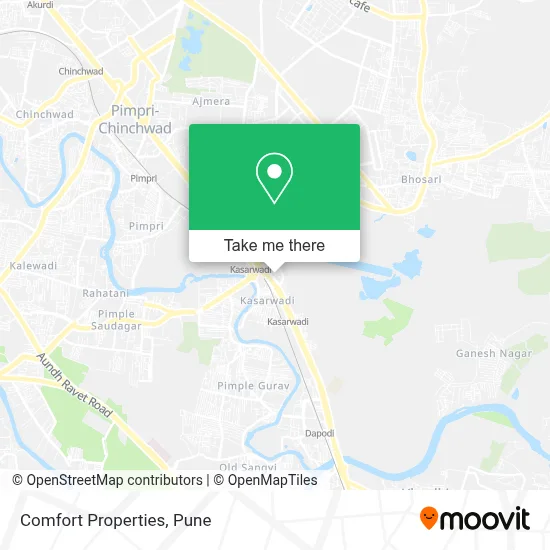 Comfort Properties map