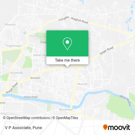 V P Associate map