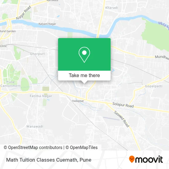 Math Tuition Classes Cuemath map