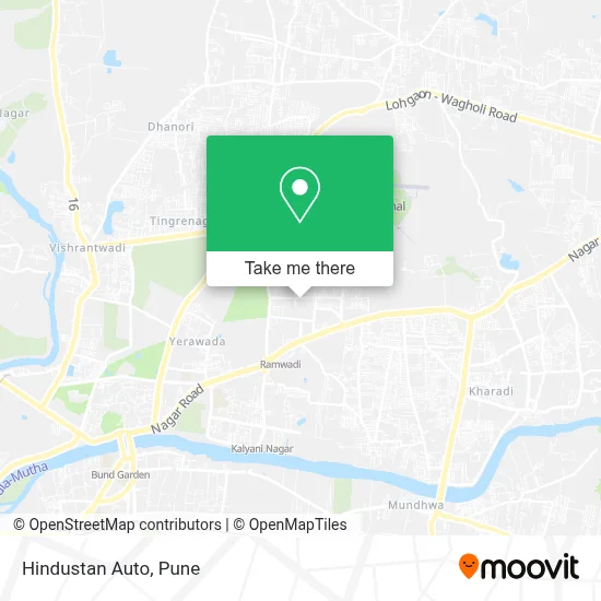 Hindustan Auto map