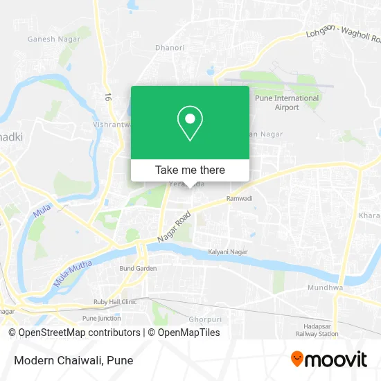 Modern Chaiwali map