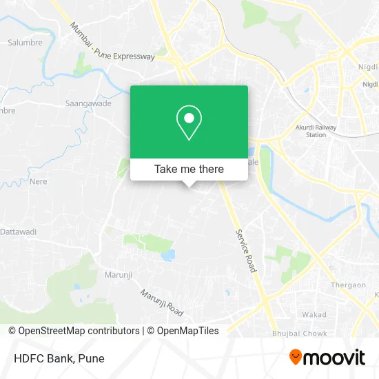 HDFC Bank map