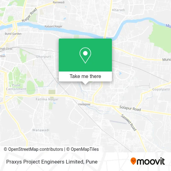 Praxys Project Engineers Limited map