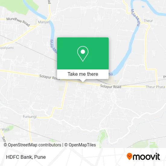 HDFC Bank map