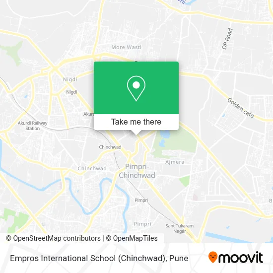 Empros International School (Chinchwad) map