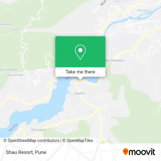 Shau Resort map