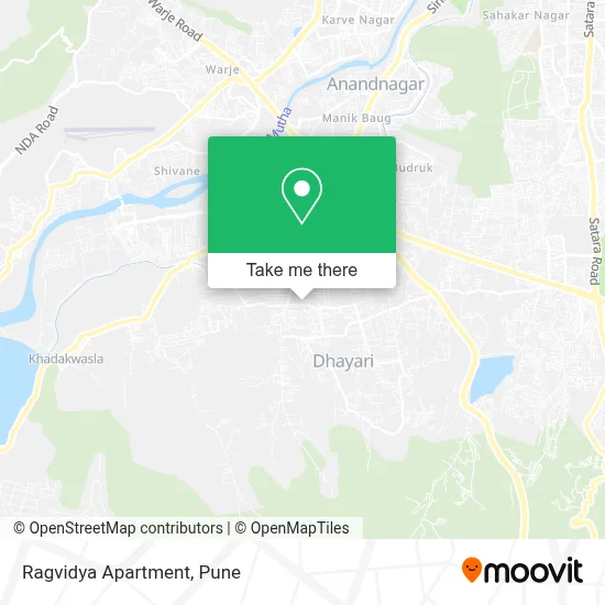Ragvidya Apartment map