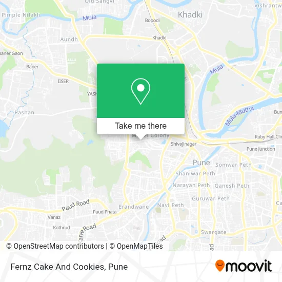 Fernz Cake And Cookies map