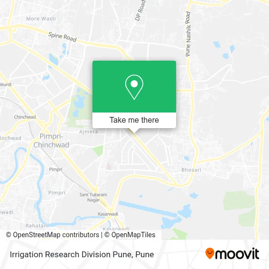 Irrigation Research Division Pune map