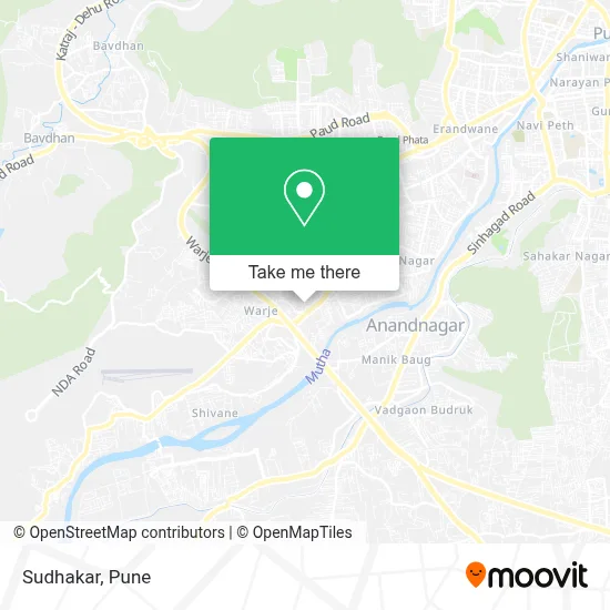 Sudhakar map