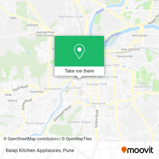 Balaji Kitchen Appliances map