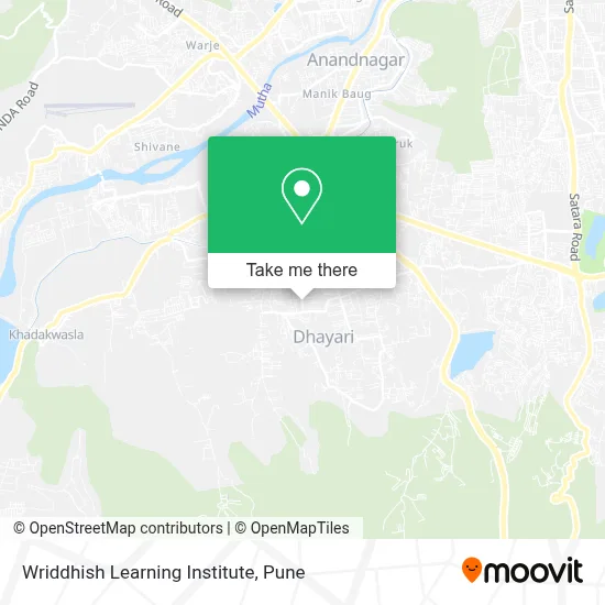Wriddhish Learning Institute map