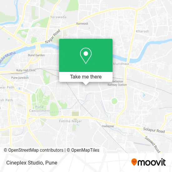 Cineplex Studio map