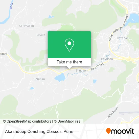 Akashdeep Coaching Classes map