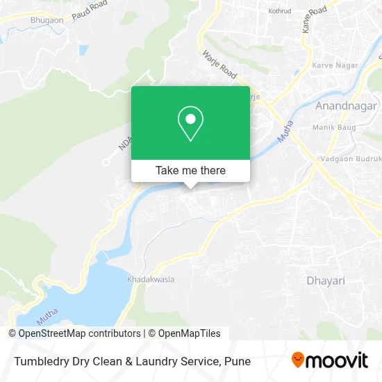 Tumbledry Dry Clean & Laundry Service map