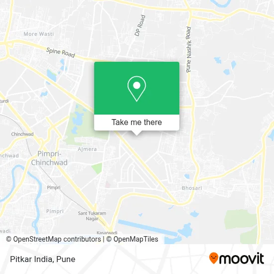 Pitkar India map
