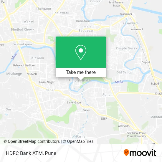 HDFC Bank Atm map
