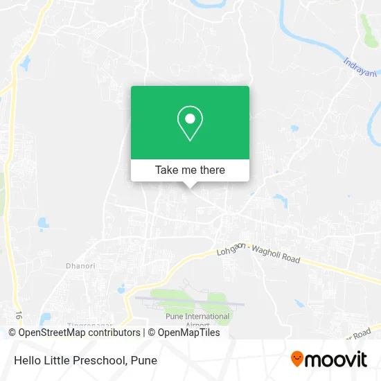 Hello Little Preschool map