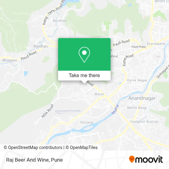 Raj Beer And Wine map