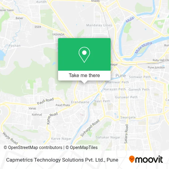 Capmetrics Technology Solutions Pvt. Ltd. map