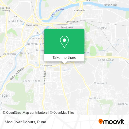Mad Over Donuts map