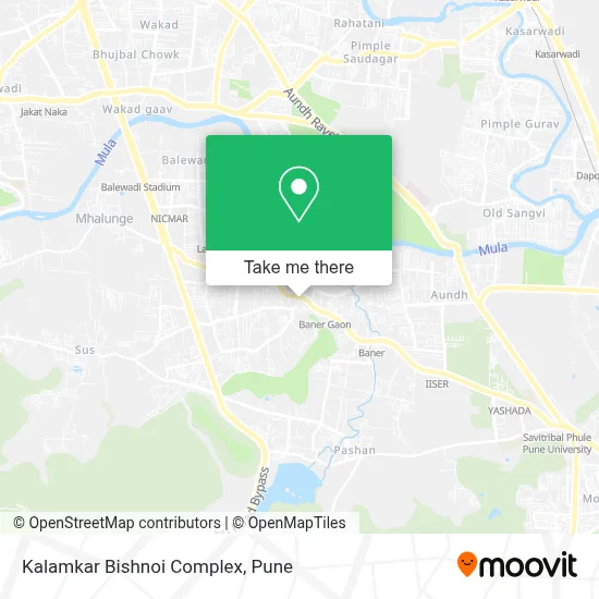Kalamkar Bishnoi Complex map