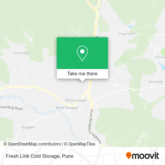 Fresh Link Cold Storage map