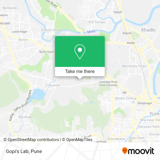 Gopi's Lab map