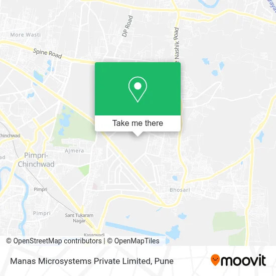 Manas Microsystems Private Limited map